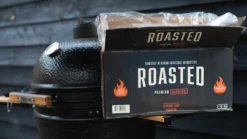 Roasted Sawdust Hexagon Charcoal Briketten Tubes 10 Kg -Grill Koning image 1