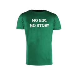 Big Green Egg T-Shirt No Egg No Story Green
