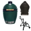 Big Green Egg Large + Integgrated Nest + Handler + Cover -Grill Koning image 1077