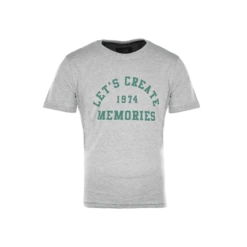 Big Green Egg T-Shirt Let's Create Grijs