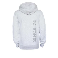 Big Green Egg Hoodie With Zipper White -Grill Koning image 1269