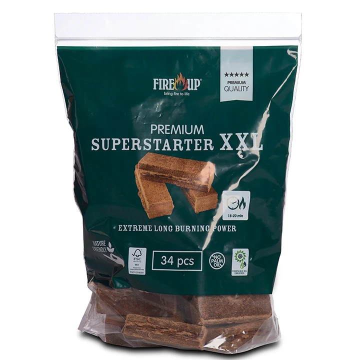 Fire-Up Premium Super Starters XXL Circa 34 Stuks 3 Fire-Up Premium Super Starters XXL Circa 34 Stuks