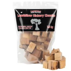 Vuur&Rook Low&Slow Hickory Chunks 1,5 Kg