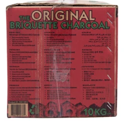 Firebrand Tropical Hardwood Briketten Tubes 10 Kg -Grill Koning image 1855