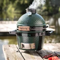 Big Green Egg Mini + Carrier + Cover -Grill Koning image 271
