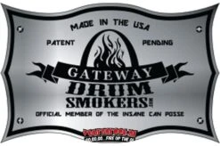 The Original Gateway Logo Plate RVS