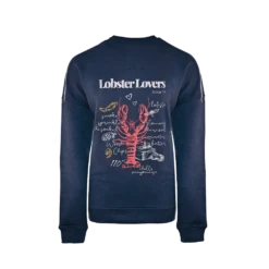 Big Green Egg Oversized Sweater Lobster Lovers Dames Blauw -Grill Koning image 479