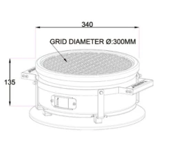 Yakiniku Ronde Shichirin Teppanyaki- & Hibachi Grill -Grill Koning image 620