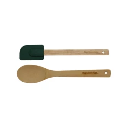 Big Green Egg Spatelmat Met Houten Lepel & Pannenlikker -Grill Koning image 843