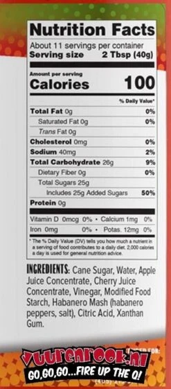 Kosmos Cherry Apple Habanero Rib Glaze 16oz -Grill Koning image 916