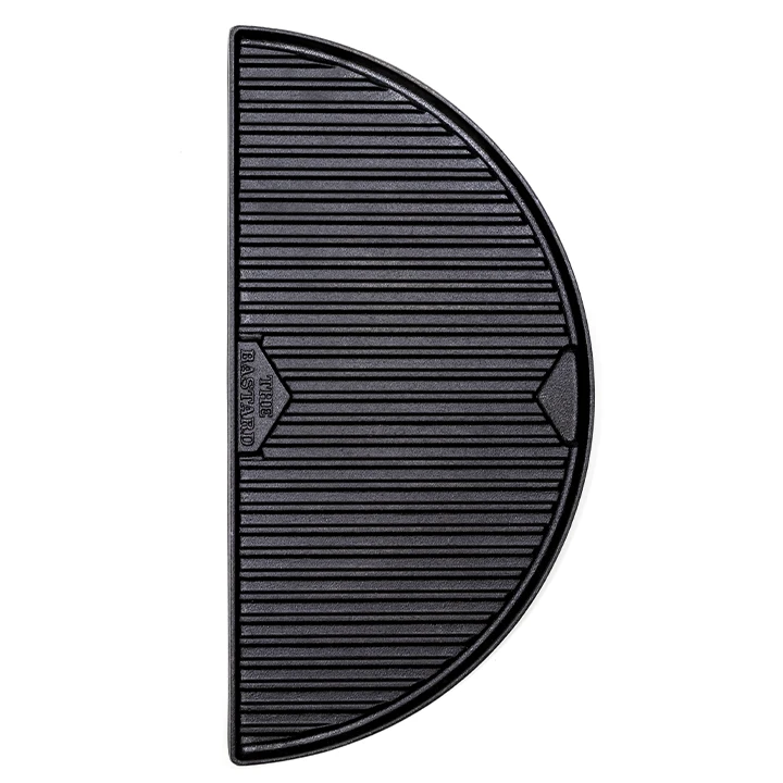 The Bastard Cast Iron Half Moon Griddle Large 3 The Bastard Cast Iron Half Moon Griddle Large